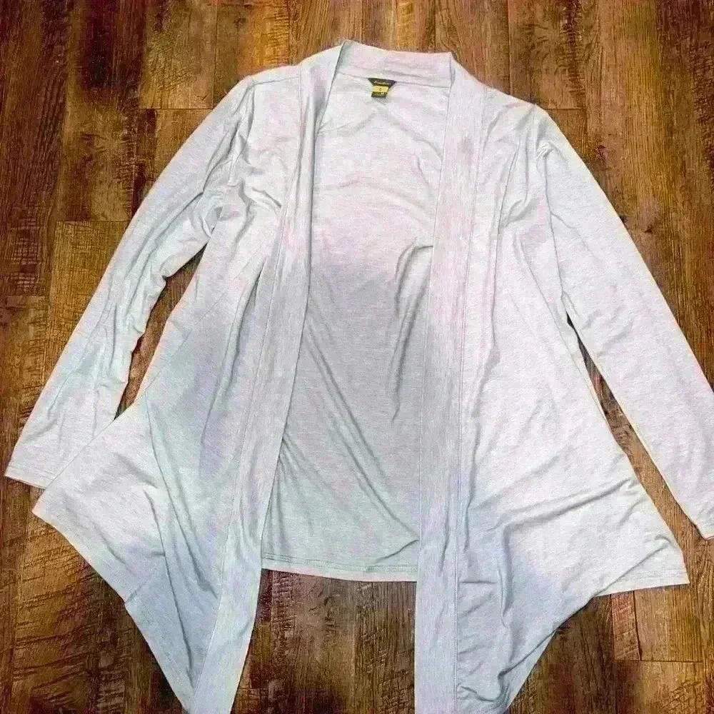 Eddie Bauer light grey cardigan